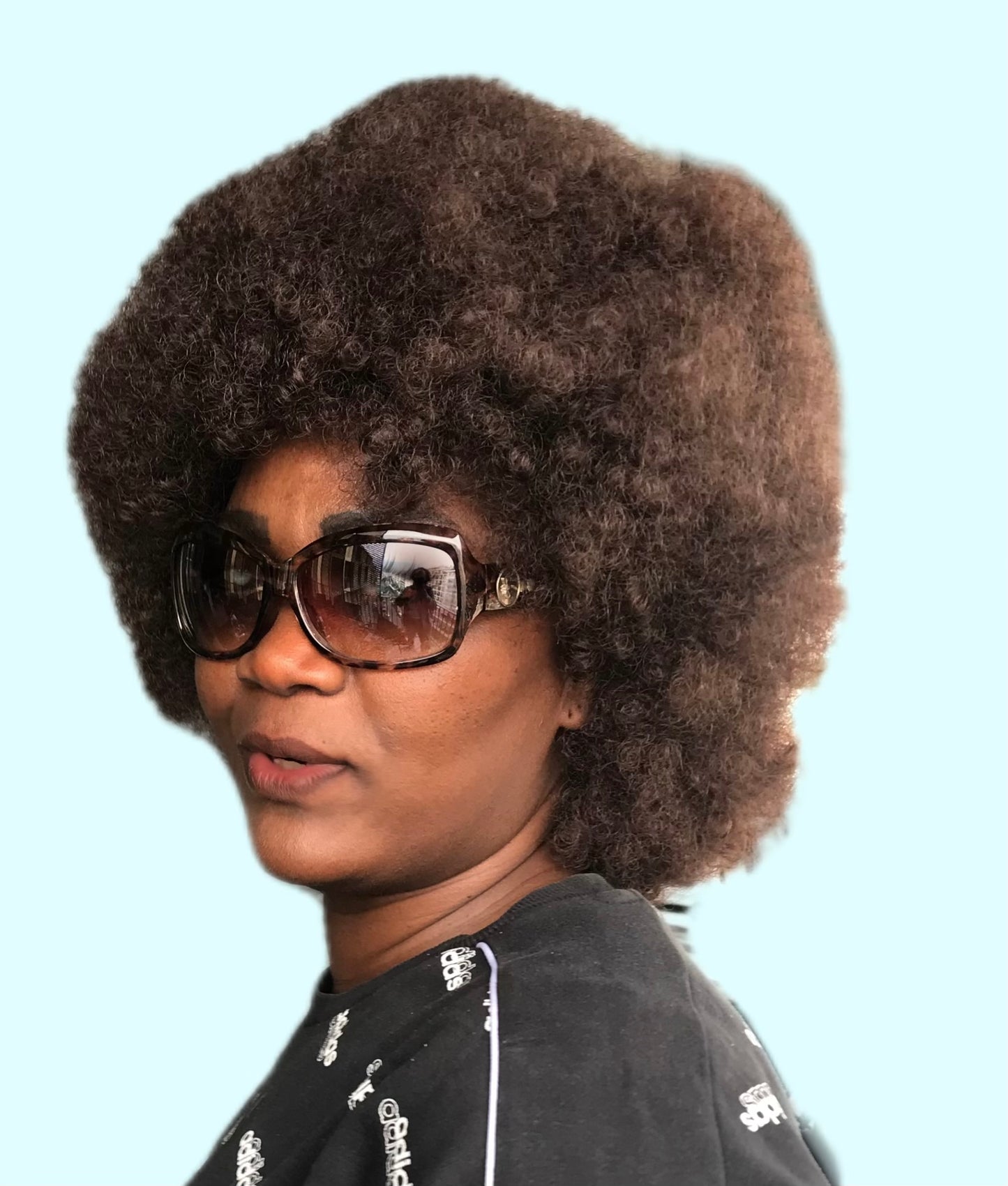 Perruque afro - Premium cheveux humains from Nkento Ethnik - Just €20! Shop now at Nkento Ethnik