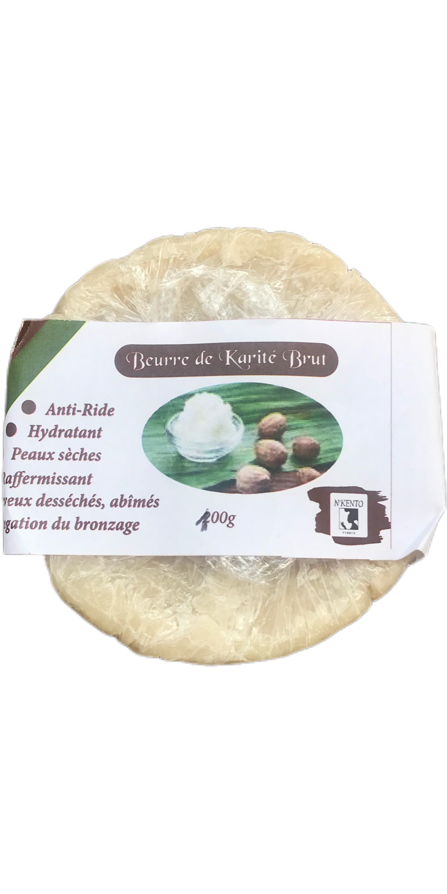 Beurre de karité brut 200g - Premium beurre from Nkento Ethnik - Just €7! Shop now at Nkento Ethnik