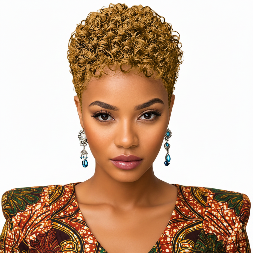 Perruque cheveux courts naturels - Premium Perruque et extension from Nkento Ethnik - Just €25! Shop now at Nkento Ethnik