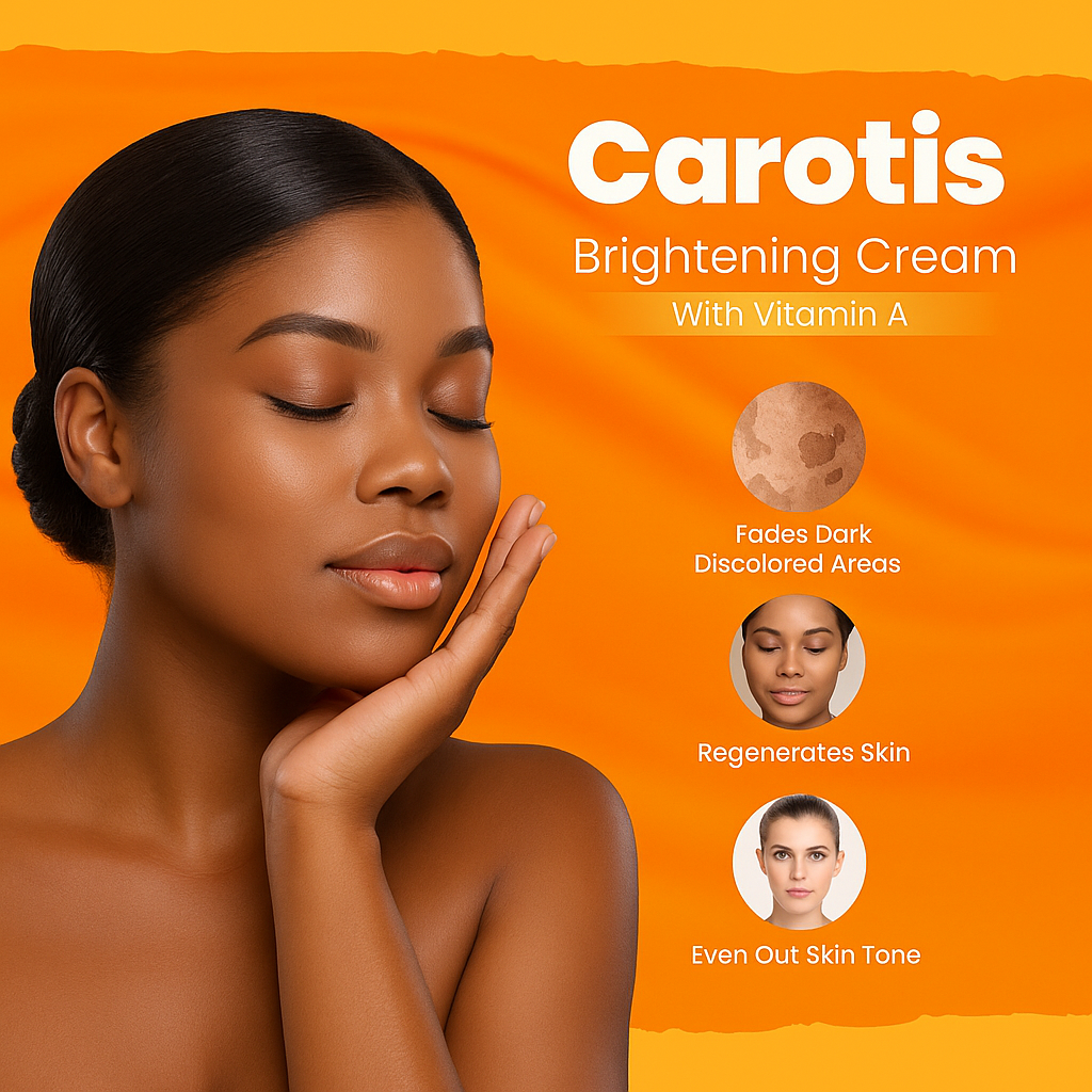 Crème éclaircissante Carotis - 50 g/1,7 fl oz - Premium soins eclaircissant from Mitchell Brands - Just €8.49! Shop now at Nkento Ethnik