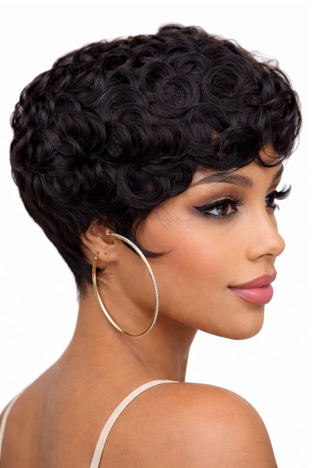 Perruque coupe pixie - Premium from Nkento Ethnik - Just €20! Shop now at Nkento Ethnik