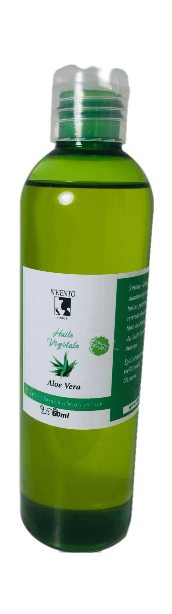 Huile d'aloe vera - Premium Huile vegetale from Nkento Ethnik - Just €7.50! Shop now at Nkento Ethnik