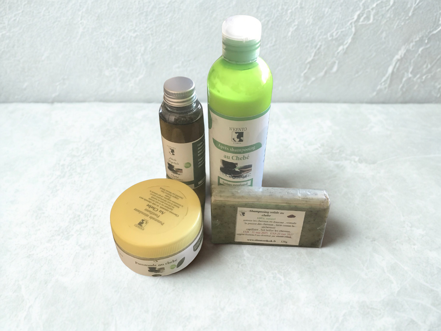 Gamme active pousse au chebe - Premium soins capillaire from Nkento Ethnik - Just €30! Shop now at Nkento Ethnik
