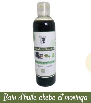 Bain d'huile Moringa chébe - Premium Huile vegetale from Nkento Ethnik - Just €12.50! Shop now at Nkento Ethnik