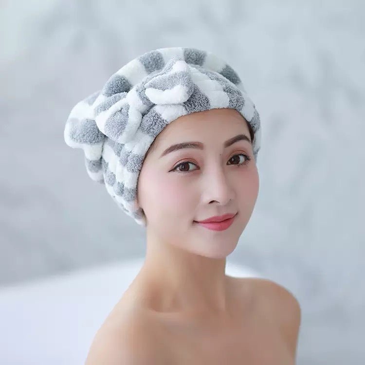 Bonnet femme pour séchage des cheveux - Premium Accessoires from Nkento Ethnik - Just €3.75! Shop now at Nkento Ethnik
