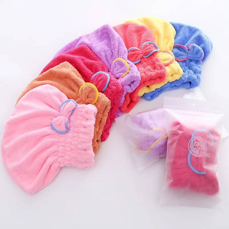 Bonnet femme pour séchage des cheveux - Premium Accessoires from Nkento Ethnik - Just €3.75! Shop now at Nkento Ethnik