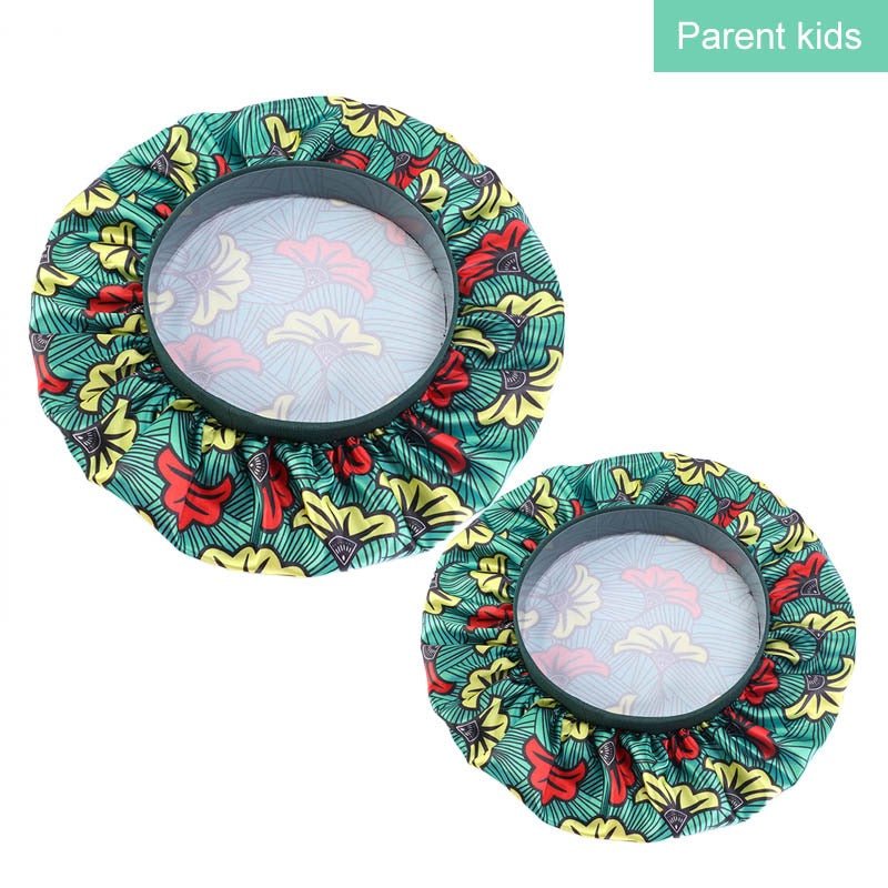Bonnet satin imprimé africain - Premium Accessoires from Nkento Ethnik - Just €4! Shop now at Nkento Ethnik