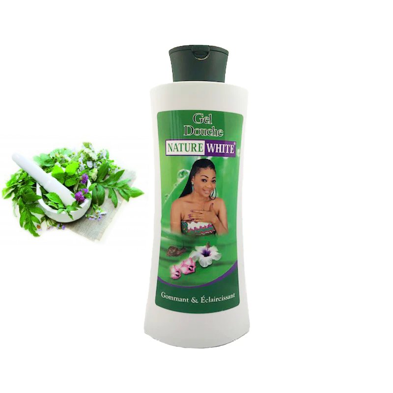 Gel douche éclaircissant Nature white - Premium soins eclaircissant from Nkento Ethnik - Just €9! Shop now at Nkento Ethnik