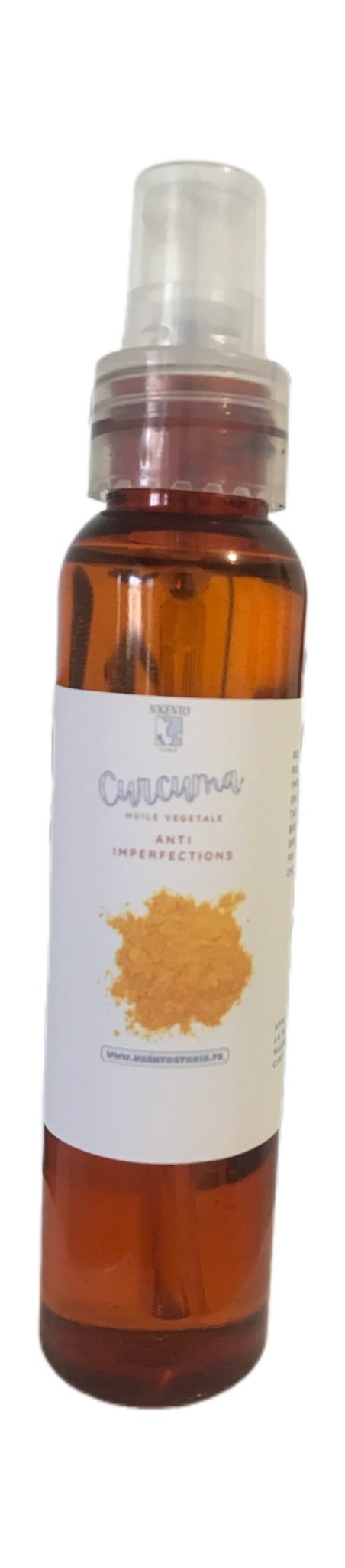 Huile anti imperfections au curcuma - Premium Huile vegetale from Nkento Ethnik - Just €14! Shop now at Nkento Ethnik