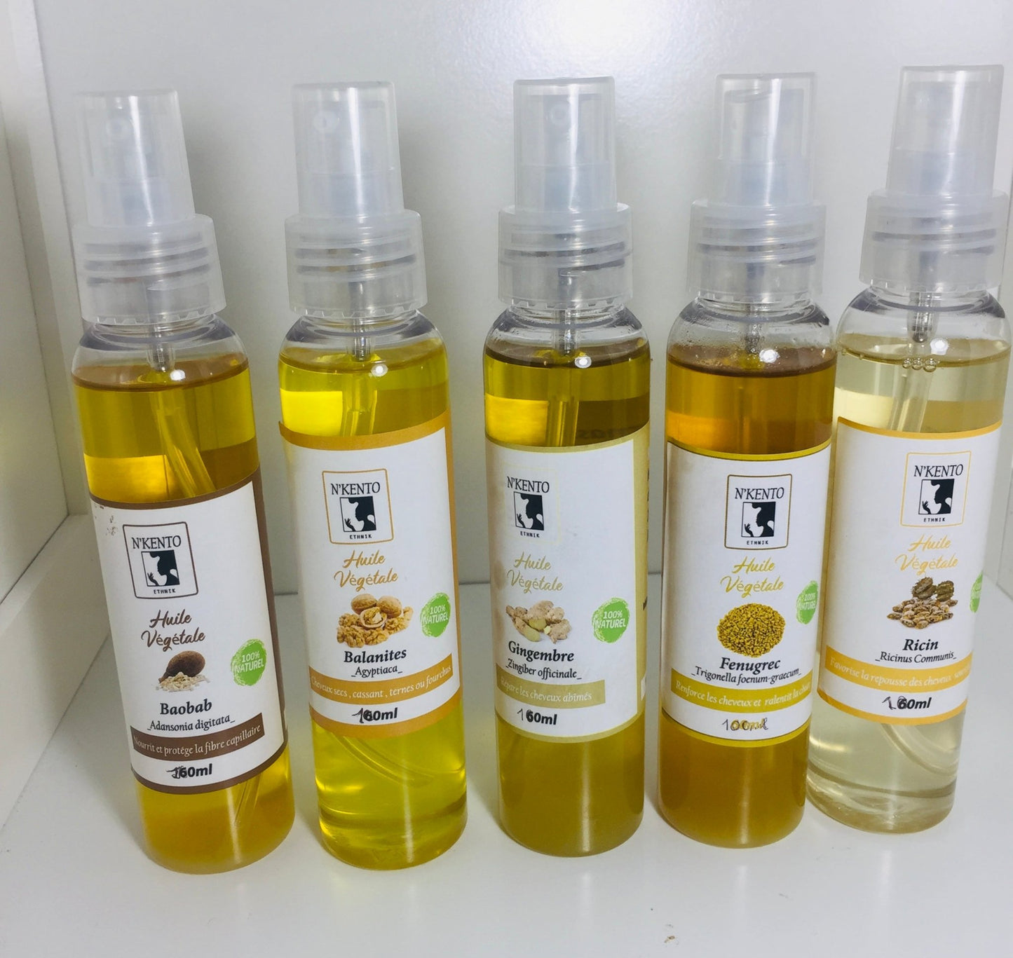 Huile de ricin Bio - Premium from Nkento Ethnik - Just €4! Shop now at Nkento Ethnik