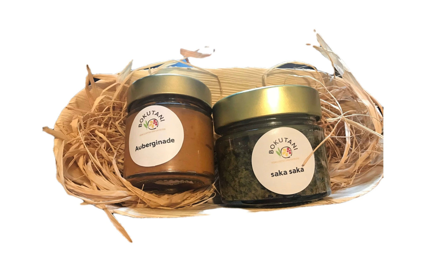Lot Auberginades +saka saka - Premium Aliments from Nkento Ethnik - Just €14! Shop now at Nkento Ethnik