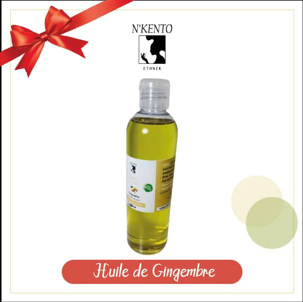 Lot de 10 flacons d’huile de gingembre 100ml - Premium from Nkento Ethnik - Just €45! Shop now at Nkento Ethnik