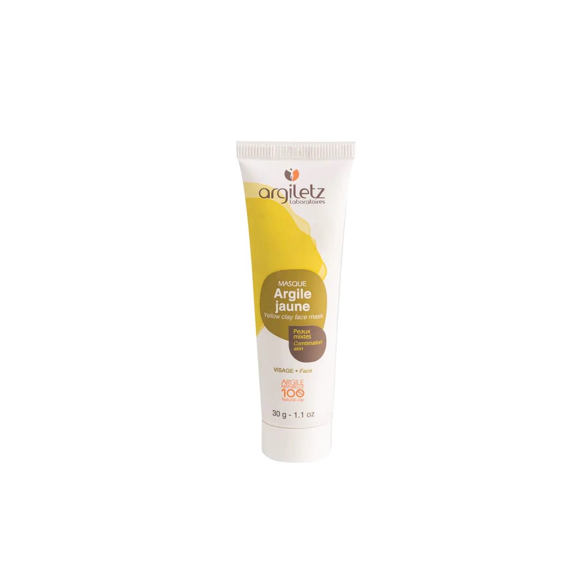 MINI MASQUE ARGILE JAUNE PRÊTE À L'EMPLOI - Premium soins du visage from Nkento Ethnik - Just €2.55! Shop now at Nkento Ethnik