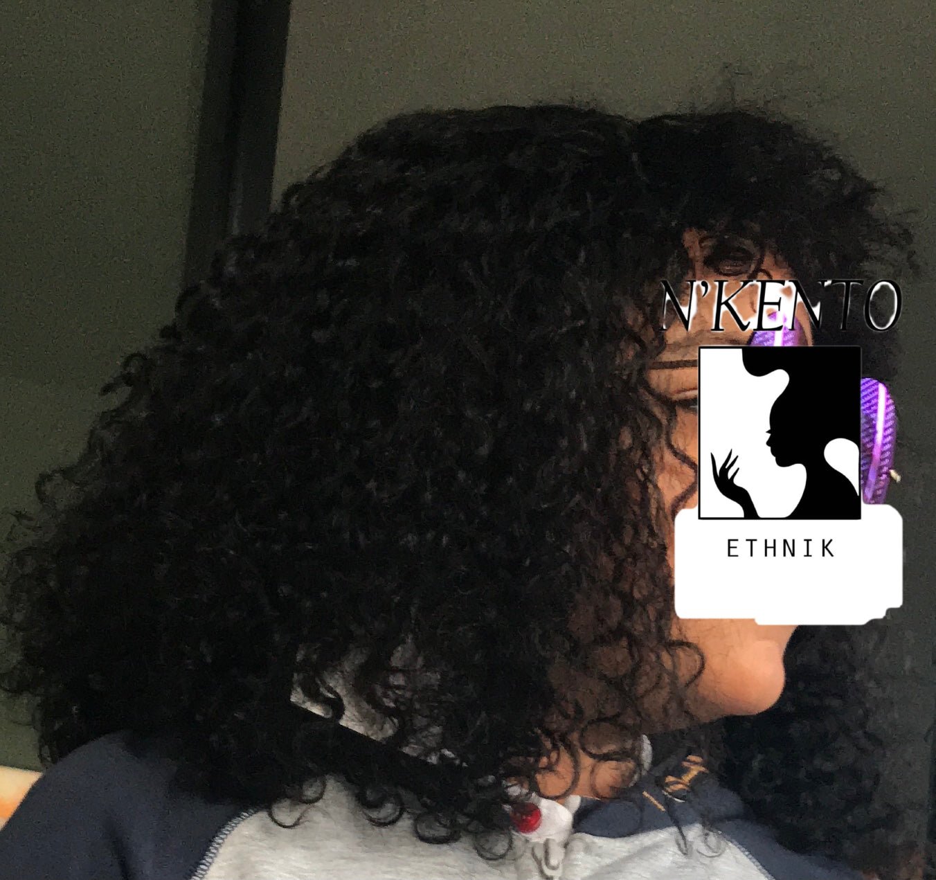 Perruque cheveux bouclés - Premium Perruque et extension from Nkento Ethnik - Just €55! Shop now at Nkento Ethnik