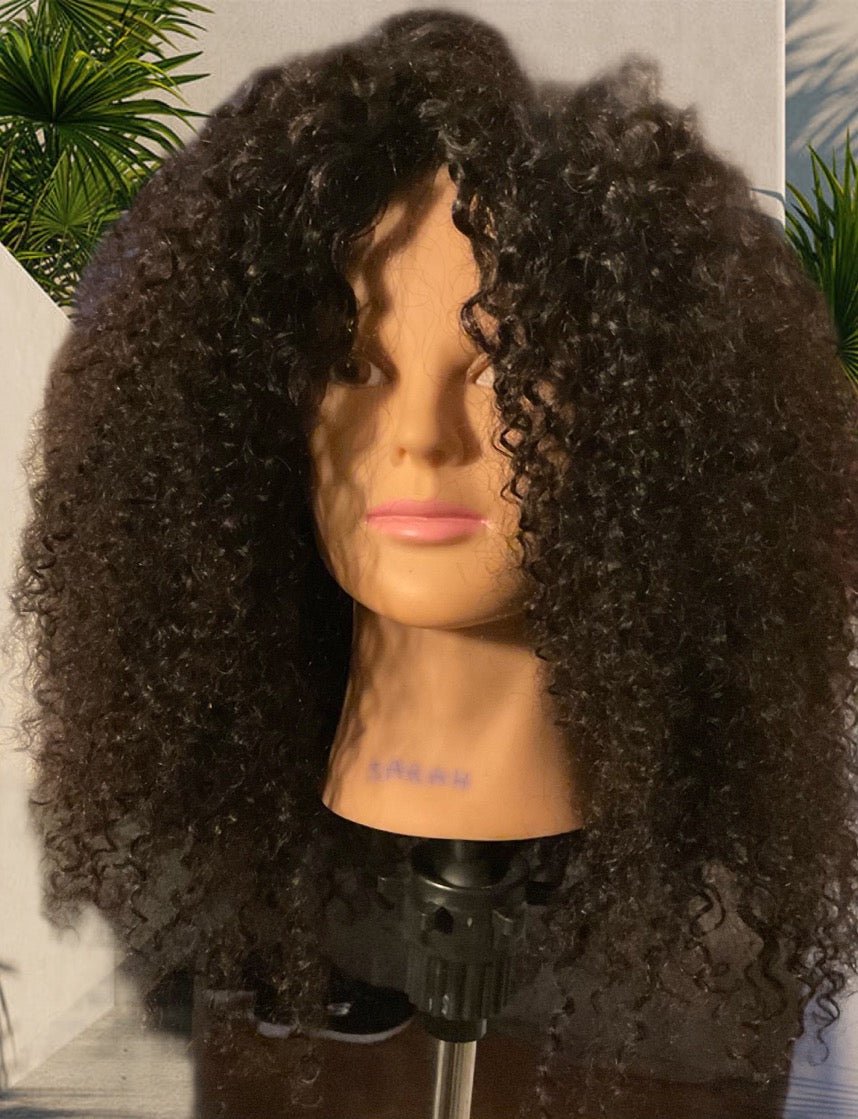 perruque cheveux bouclés Virgin hair - Premium Accessoires from Nkento Ethnik - Just €95! Shop now at Nkento Ethnik
