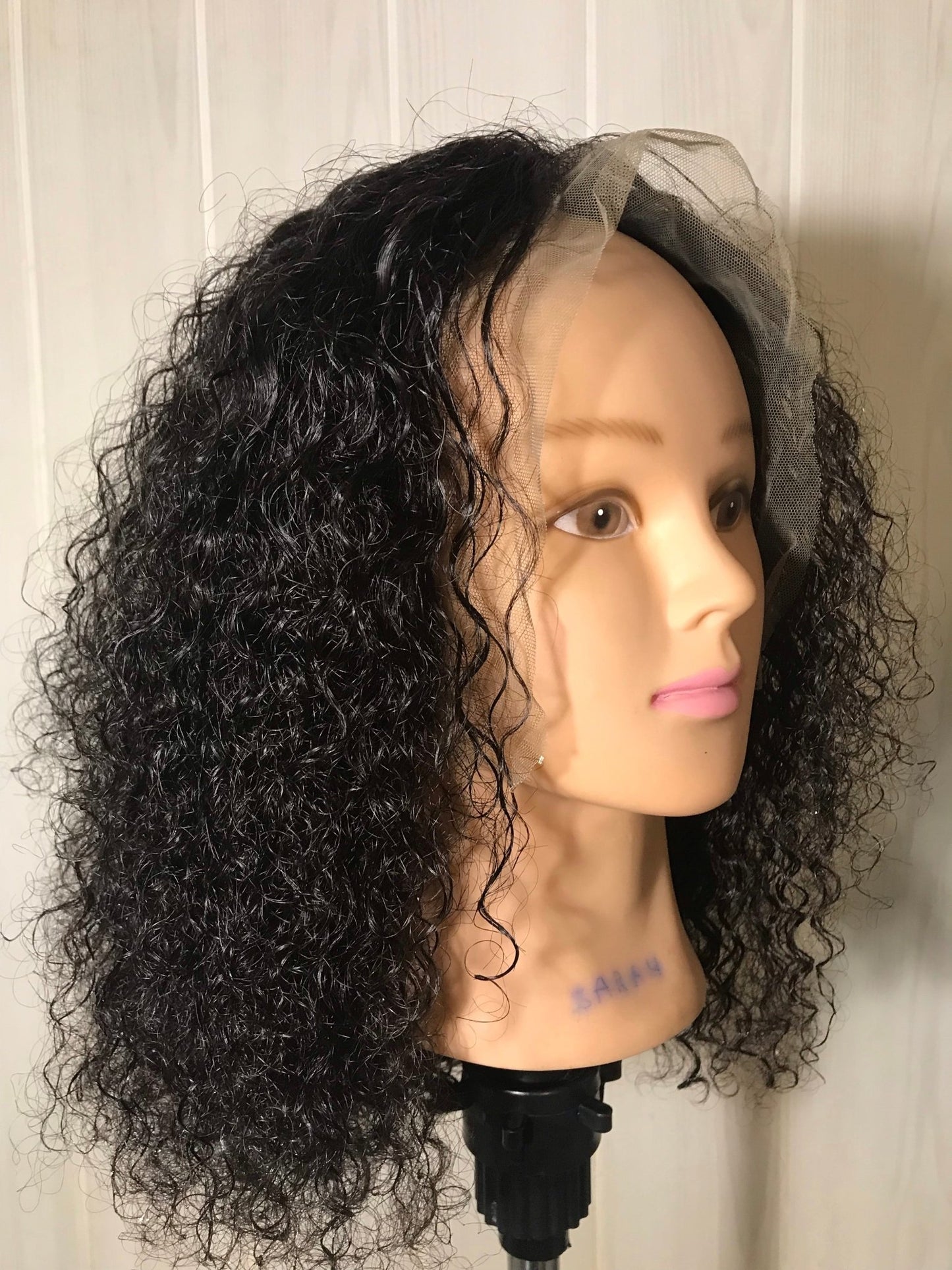 Perruque cheveux humains bouclés 12 pouces - Premium Perruque extension from Nkento Ethnik - Just €145! Shop now at Nkento Ethnik