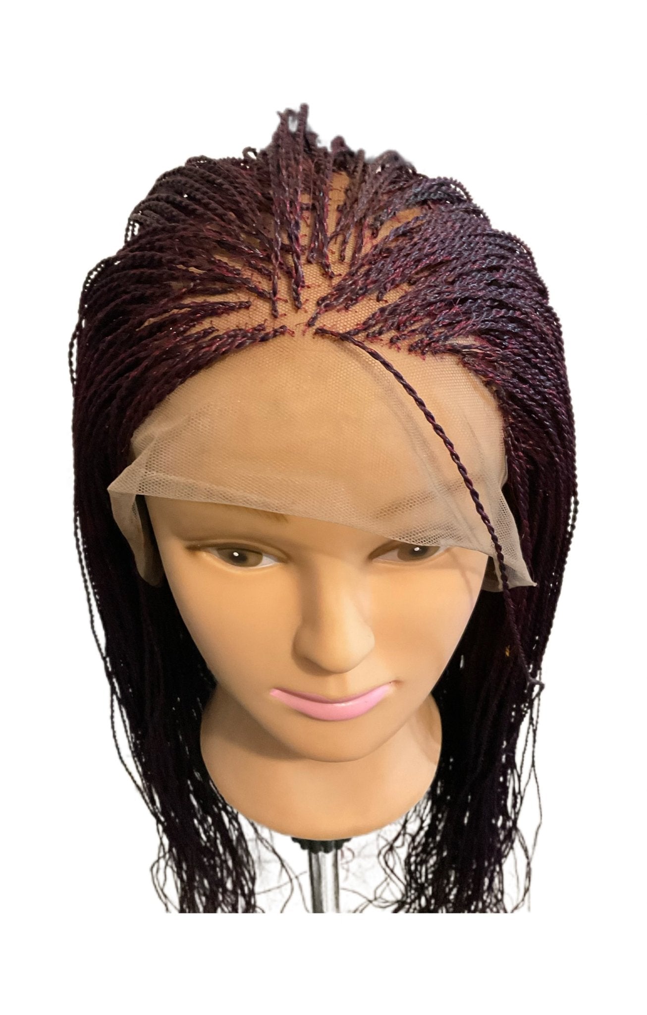 Perruque tressée twist fine full lace 360° - Premium Adulte from Nkento Ethnik - Just €150! Shop now at Nkento Ethnik