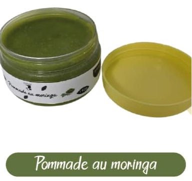 Pommade nourrissante au moringa cheveux crépus - Premium soins capillaire from Nkento Ethnik - Just €7.50! Shop now at Nkento Ethnik