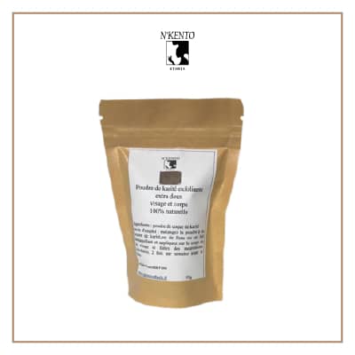 Poudre de noix karité exfoliante 100% naturelle 1kg - Premium poudres de pantes from Nkento Ethnik - Just €25! Shop now at Nkento Ethnik