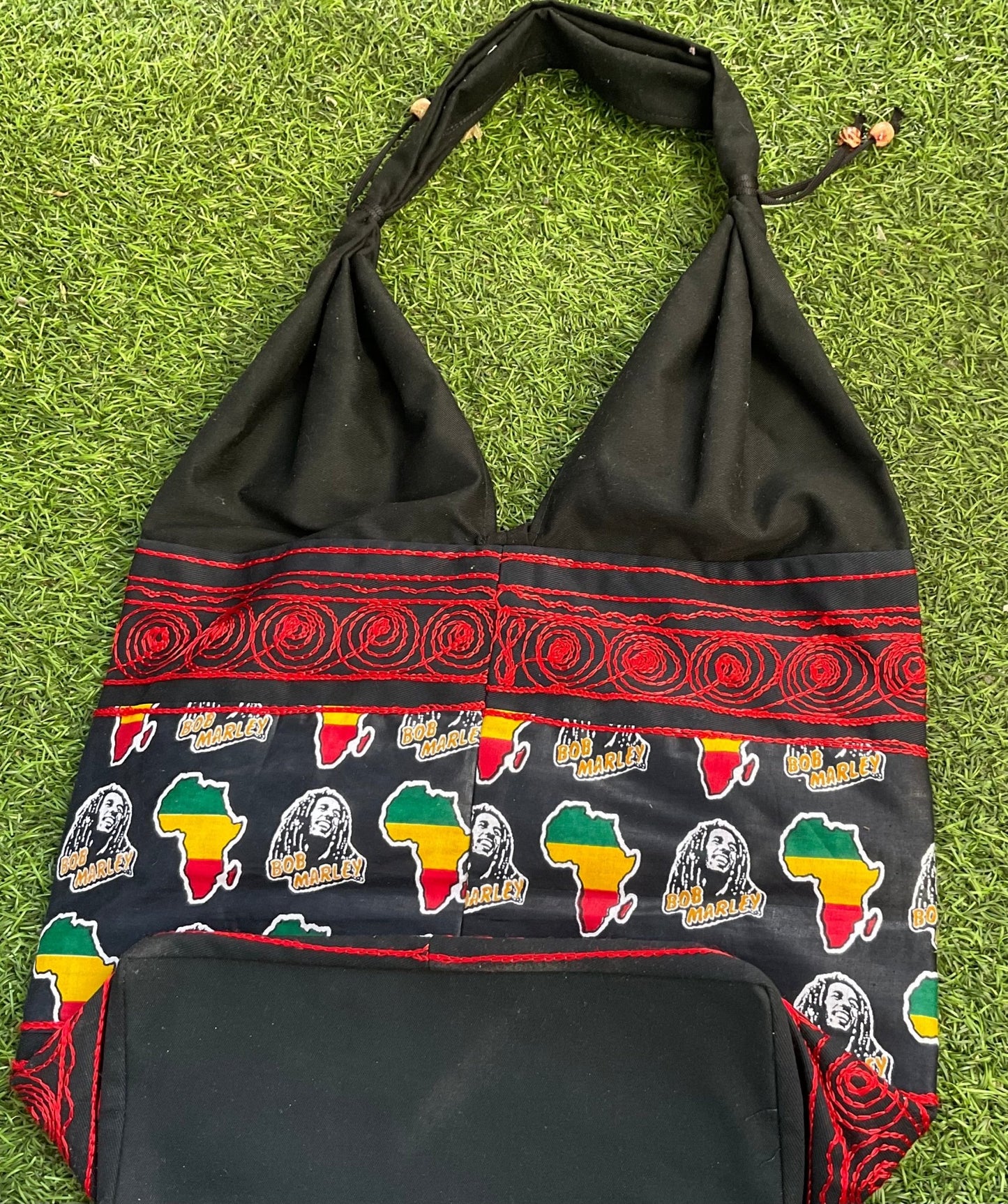 Sac en tissu imprimé africain - Premium Accessoires from Nkento Ethnik - Just €15! Shop now at Nkento Ethnik