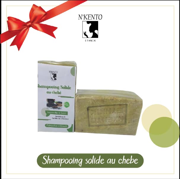 Shampooing solide au chébe - Premium Shampooing from Nkento Ethnik - Just €6.80! Shop now at Nkento Ethnik