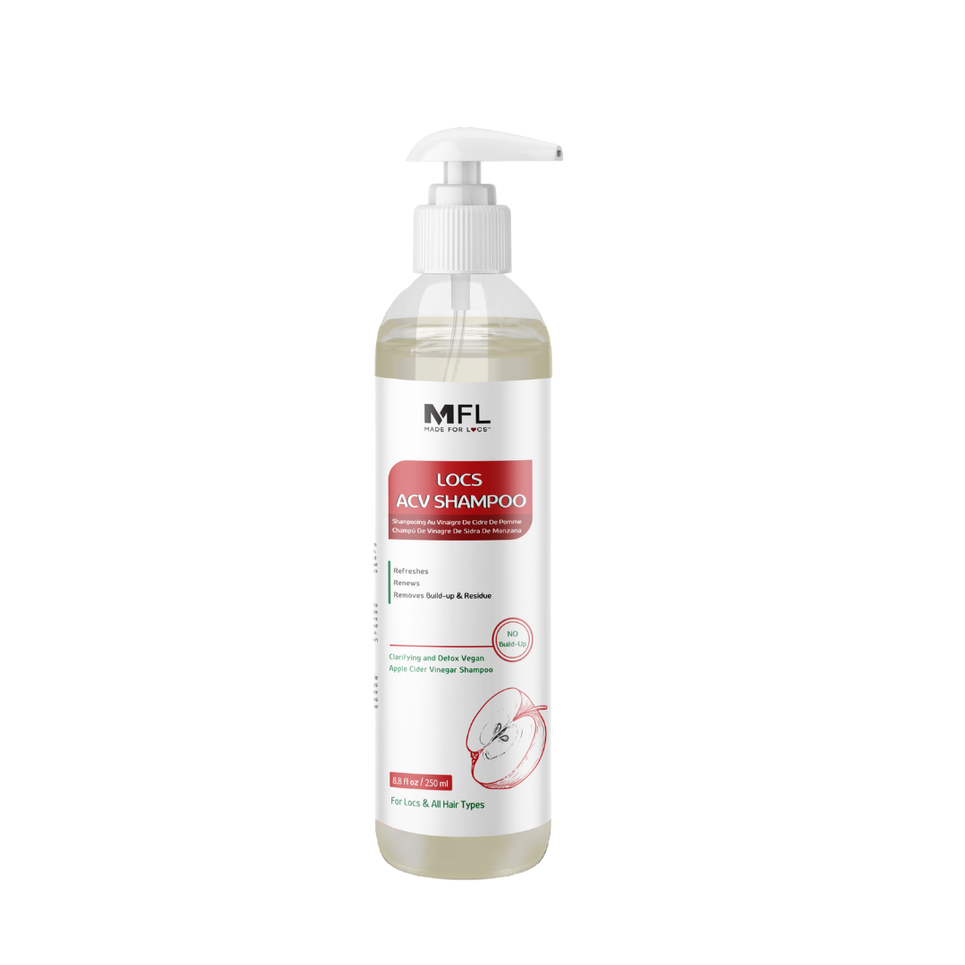 Shampoing Végan au Vinaigre de Cidre pour Locs | 8 oz (236 ml) - Premium soins capillaire from Made For Locs - Just €13.95! Shop now at  Nkento Ethnik 