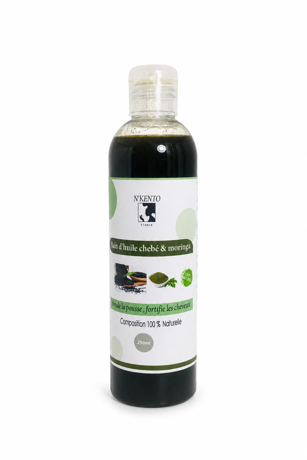 Bain d'huile Moringa chébe - Premium Huile vegetale from Nkento Ethnik - Just €18! Shop now at  Nkento Ethnik 