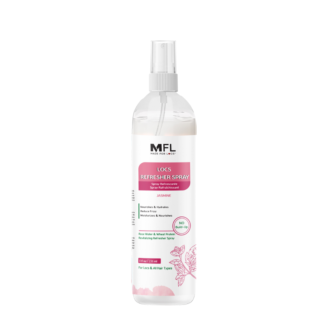 Spray Rafraîchissant à l’Eau de Rose pour Locs | 236 ml - Premium soins capillaire from Made For Locs - Just €11.95! Shop now at  Nkento Ethnik 