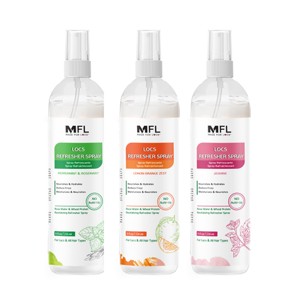 Spray Rafraîchissant à l’Eau de Rose pour Locs | 236 ml - Premium soins capillaire from Made For Locs - Just €11.95! Shop now at  Nkento Ethnik 