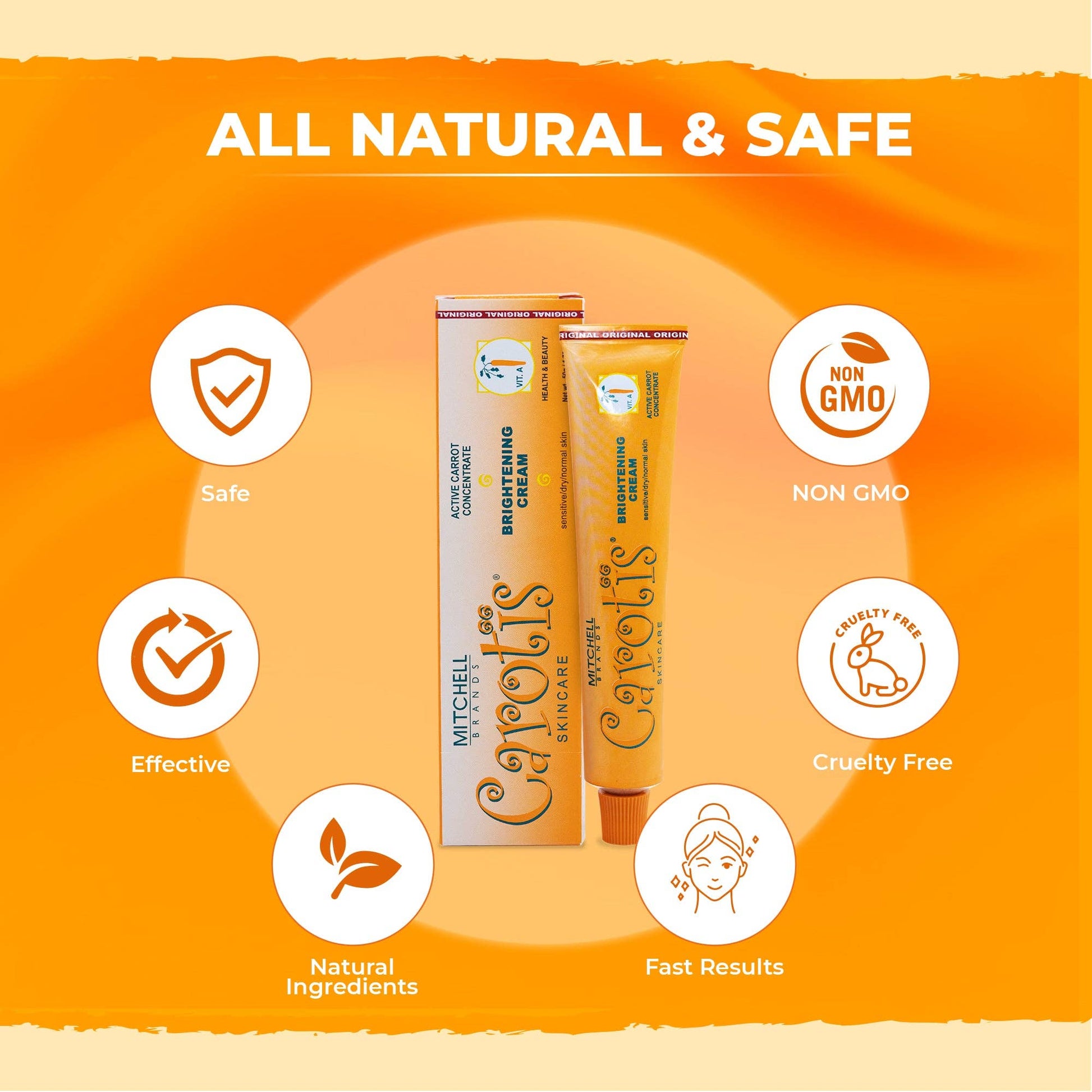 Crème éclaircissante Carotis - 50 g/1,7 fl oz - Premium soins eclaircissant from Mitchell Brands - Just €8.49! Shop now at  Nkento Ethnik 