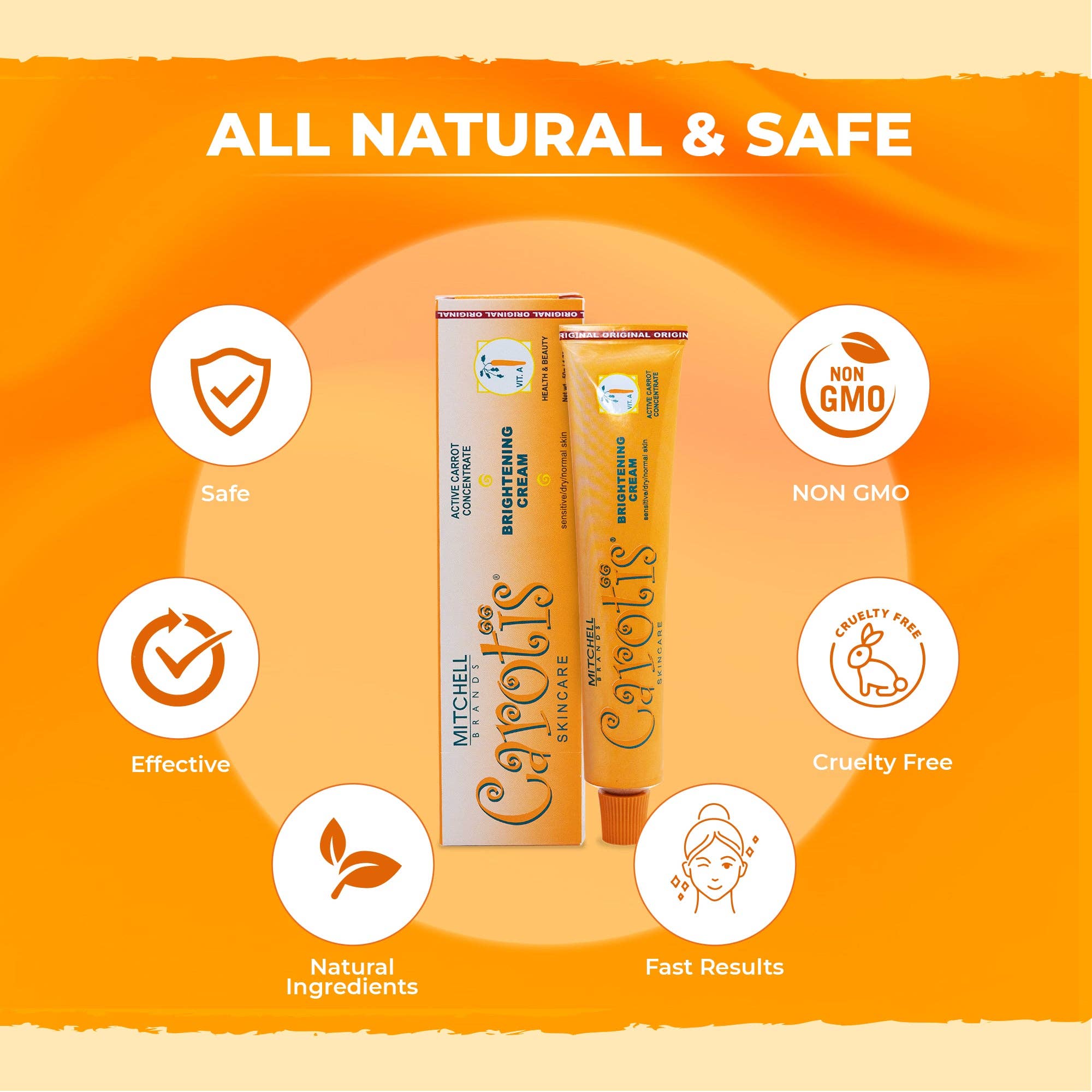 Crème éclaircissante Carotis - 50 g/1,7 fl oz - Premium soins eclaircissant from Mitchell Brands - Just €8.49! Shop now at  Nkento Ethnik 