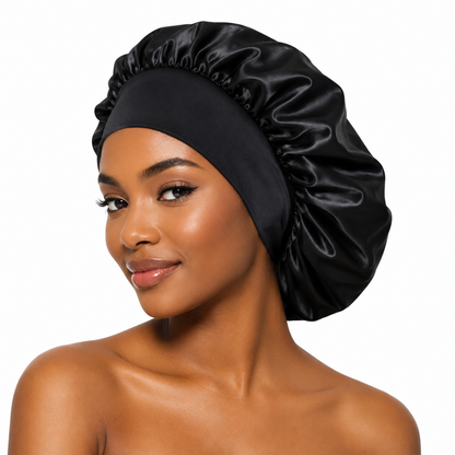 Bonnet en satin - Premium soins capillaire from  Nkento Ethnik  - Just €4! Shop now at  Nkento Ethnik 