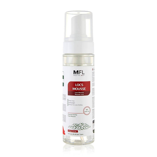 Mousse coiffante pour locs à la graine de lin | 198 g - Premium soins capillaire from Made For Locs - Just €11.95! Shop now at  Nkento Ethnik 