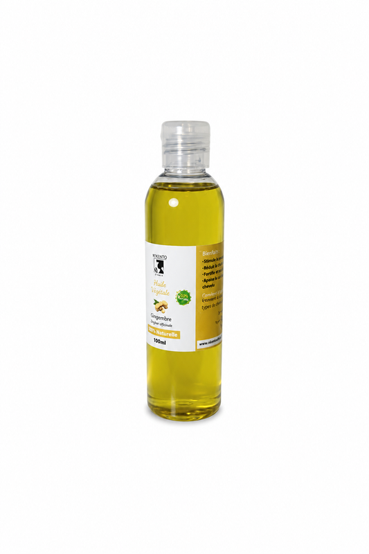 Huile de gingembre 100ml - Premium Huile vegetale from Nkento Ethnik - Just €9.99! Shop now at  Nkento Ethnik 