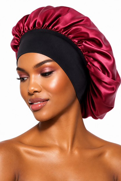 Bonnet en satin - Premium soins capillaire from  Nkento Ethnik  - Just €4! Shop now at  Nkento Ethnik 