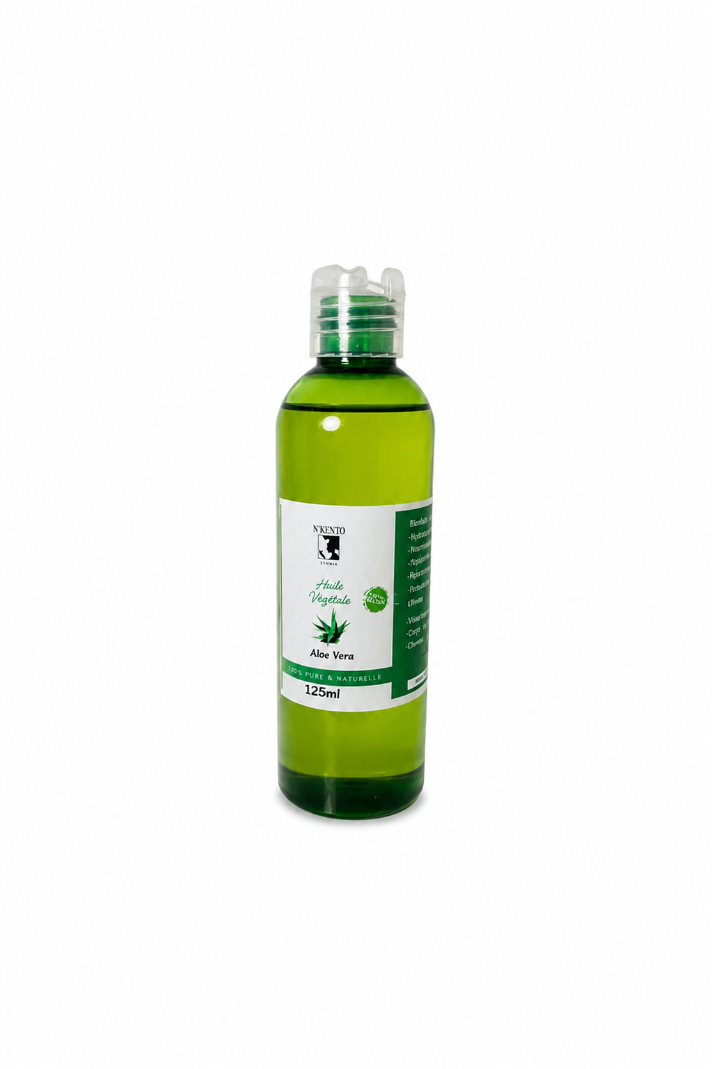 Huile d'aloe vera 250ml - Premium Huile vegetale from Nkento Ethnik - Just €7.50! Shop now at  Nkento Ethnik 