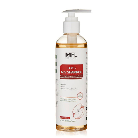 Shampoing Végan au Vinaigre de Cidre pour Locs | 8 oz (236 ml) - Premium soins capillaire from Made For Locs - Just €13.95! Shop now at  Nkento Ethnik 
