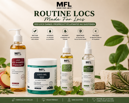 Routine locs - Premium soins capillaire from  Nkento Ethnik  - Just €46! Shop now at  Nkento Ethnik 