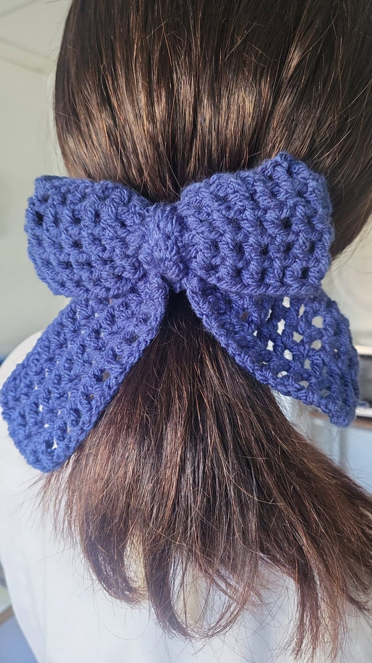 Chouchou noeud papillon laine - Premium Accessoires from  Nkento Ethnik  - Just €12.50! Shop now at  Nkento Ethnik 