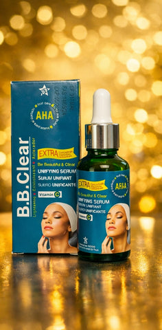 Sérum éclaircissant AHA Concentré Anti-taches - 30ml - FPS 50 - Pour Mélasma Et Hyperpigmentation