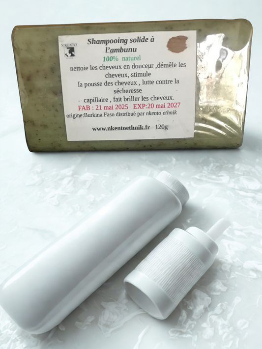 Shampooing solide à l’ambumu - Premium Shampooing from Nkento Ethnik - Just €5.50! Shop now at  Nkento Ethnik 