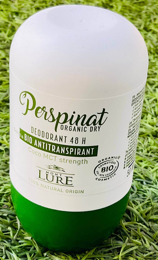 MONTLURE, DÉODORANT PERSPINAT ANTI-TRANSPIRANT BIO 48H, 100% NATUREL ET CERTIFIÉ BIO, ANTI-TRACE ET INVISIBLE, PEAUX SENSIBLES - 50 ML