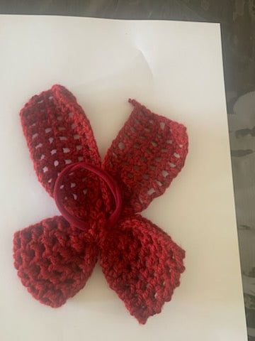 Chouchou noeud papillon laine - Premium Accessoires from  Nkento Ethnik  - Just €12.50! Shop now at  Nkento Ethnik 