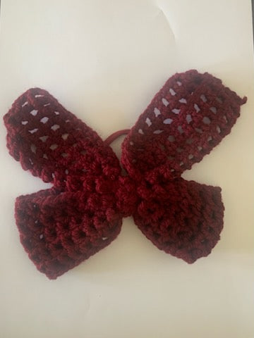 Chouchou noeud papillon laine - Premium Accessoires from  Nkento Ethnik  - Just €12.50! Shop now at  Nkento Ethnik 