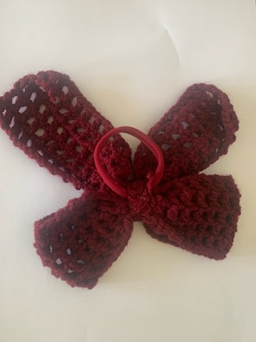 Chouchou noeud papillon laine - Premium Accessoires from  Nkento Ethnik  - Just €12.50! Shop now at  Nkento Ethnik 