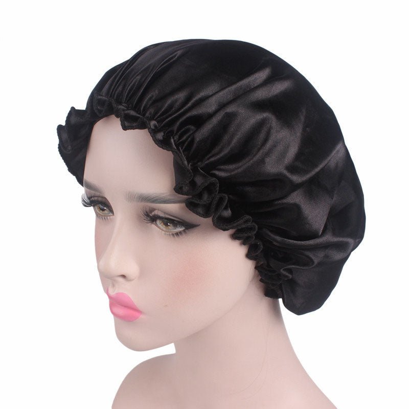 Bonnet de nuit en satin - Nkento Ethnik