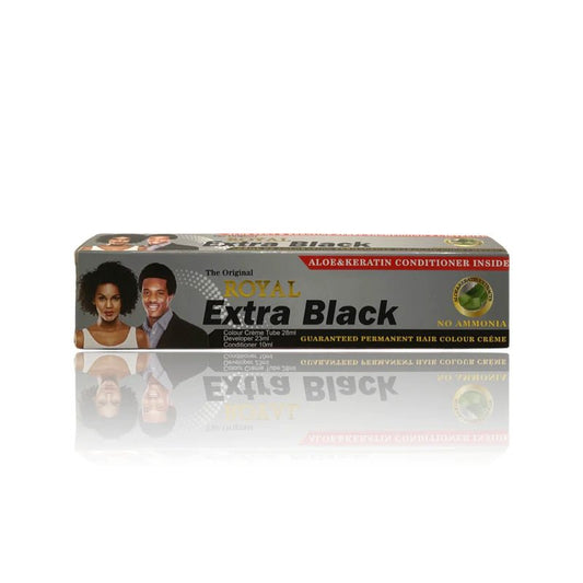 Coloration permanente Royal extra black the original - Nkento Ethnik