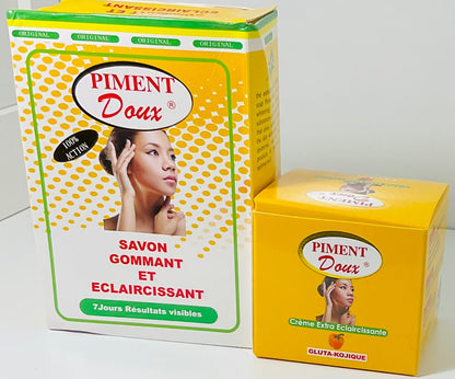 Crème extra éclaircissante Piment doux - Nkento Ethnik