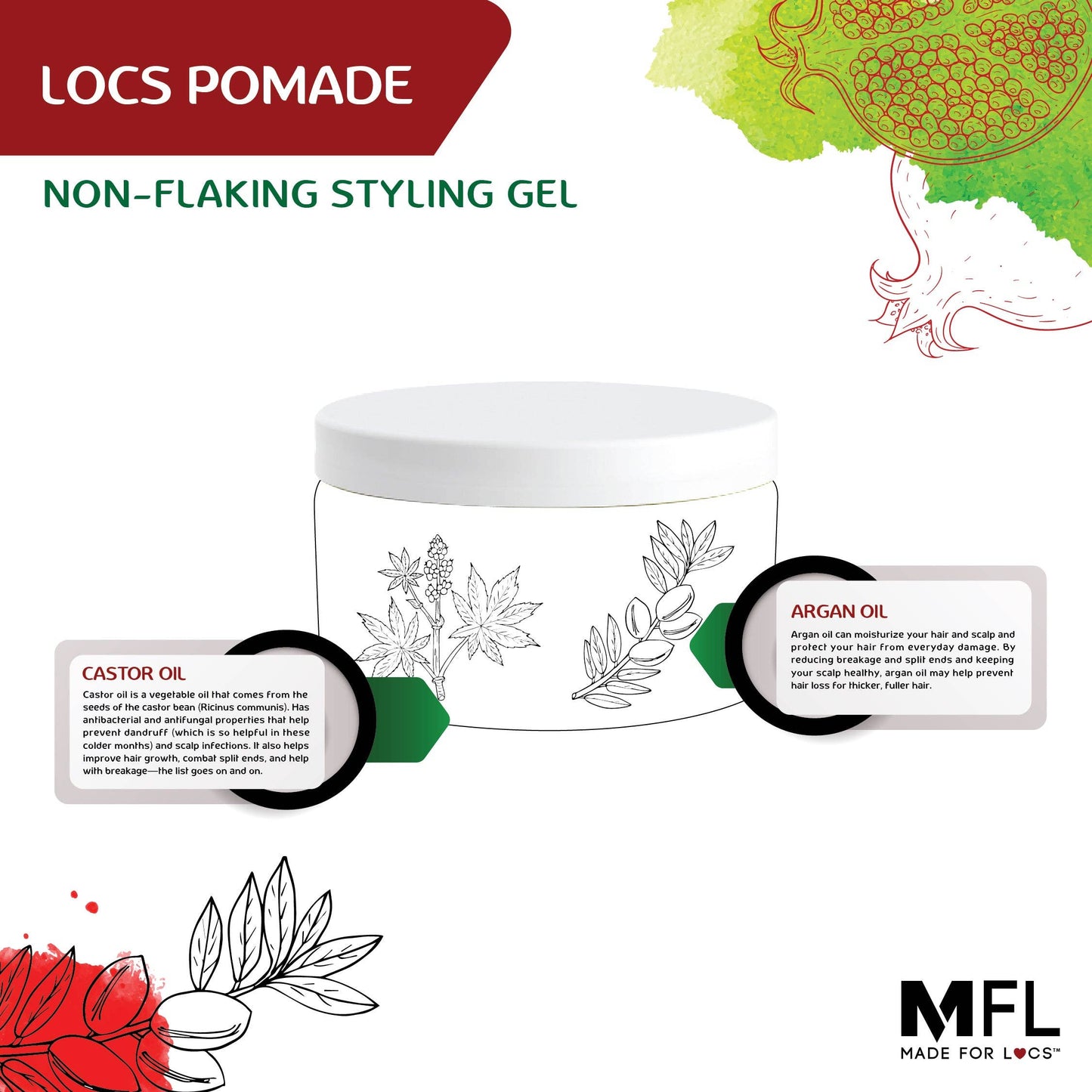 Gel fixation forte pour locs, tresses et retwist | 113 g - Premium soins capillaire from Made For Locs - Just €8.95! Shop now at  Nkento Ethnik 