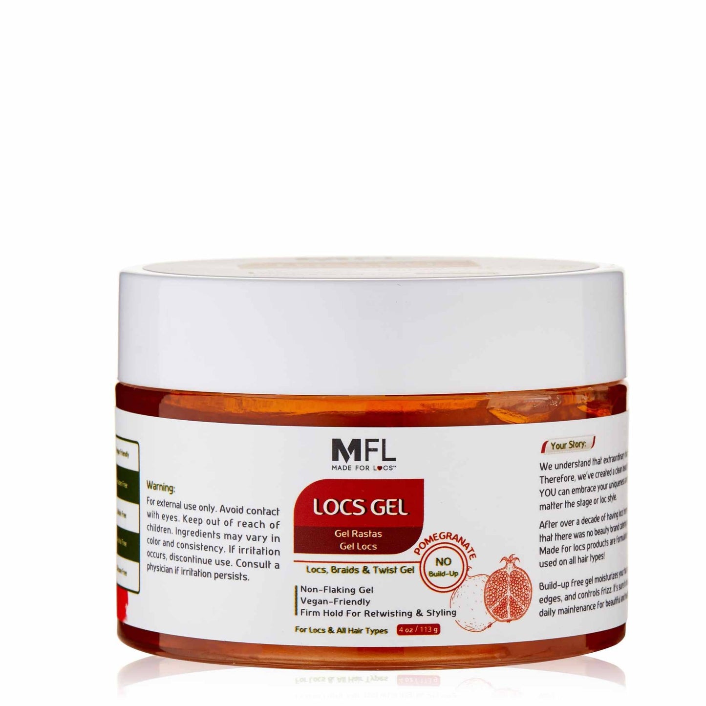 Gel fixation forte pour locs, tresses et retwist | 113 g - Premium soins capillaire from Made For Locs - Just €8.95! Shop now at  Nkento Ethnik 